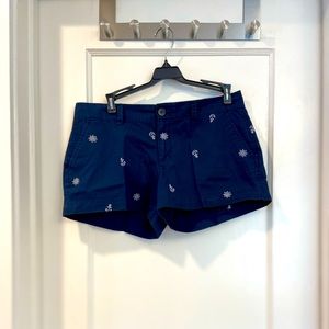 Old Navy - 100% Cotton Shorts - Navy - Size 4